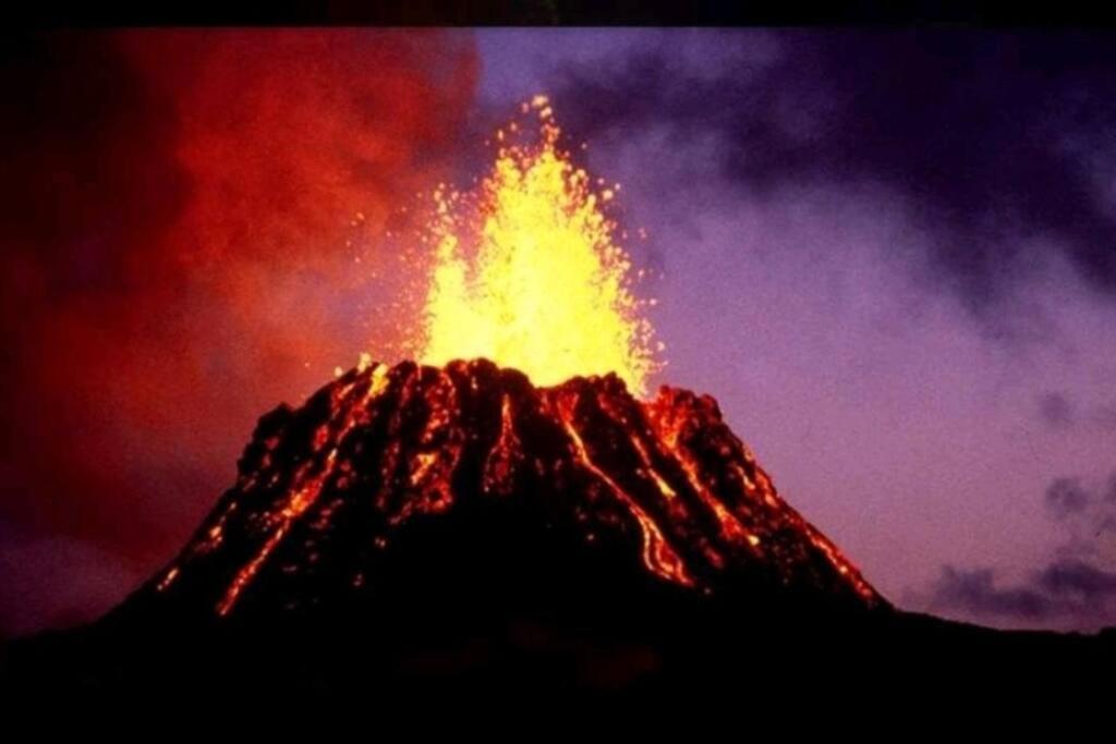 Kilauea Iki- Hale Kumu La'Au Leilighet Volcano Eksteriør bilde